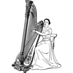 Harp performance