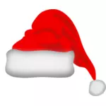 בתמונה וקטורית כובע של סנטה קלאוס
