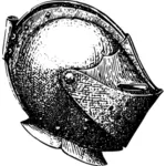 Helm dengan dekorasi Celtic vektor gambar