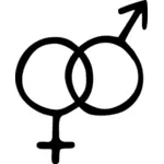 異性愛のシンボル