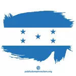 Boyalı Honduras bayrağı