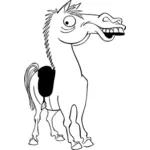 كاريكاتير الحصان