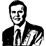 Illustrazione vettoriale di Jeb Bush fotocopia immagine