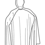 Dracula coat vector image