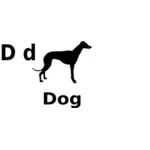 D voor de hond
