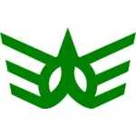 Official seal of Kawauchi vector graphics