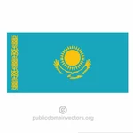 哈萨克斯坦的旗子