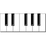 Tastatura pictogramă vector imagine