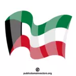 Kuwaits delstatsflagg