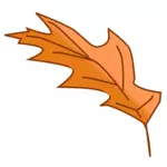 Dub podzimní listí vektorový obrázek