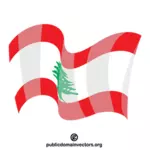 Flaga państwowa Libanu