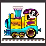 Colorful locomotive