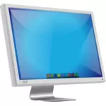 Immagine vettoriale Mac LCD