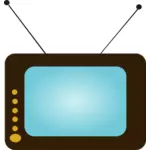 Grafis vektor TV set