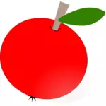 Apple vector drawing