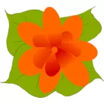 Ilustracja wektorowa kwiat