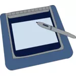 Tablet vector graphics