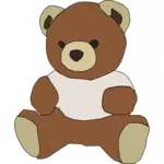 Teddy bear vector image