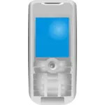 Dessin vectoriel de téléphone mobile Sony Ericsson