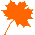 カエデの葉のベクトル画像