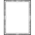 Vector illustration of decorative marble and metallic frame