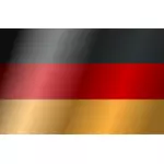 Bendera Jerman vektor seni klip
