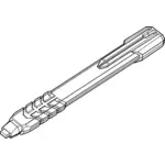 Image de vecteur pour le crayon mécanique charpentiers