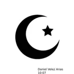 Star and crescent image
