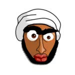 Arabic man vector graphics