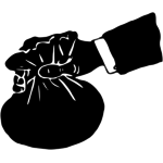 Bag of money wallpaper | Public domain vectors