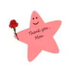 ''Thank you Mum'' star