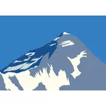 Mount Everest vector image