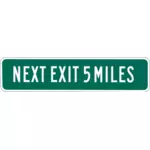 Dále Exit 5 mil