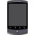 Nexus One smartphone vector de la imagen