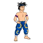 Muay Thai luptător