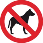 Kein Hund Zeichen