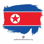Bandeira da Coreia do Norte