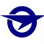 Selo oficial de elementos gráficos vetoriais Ohata