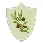橄榄色徽章