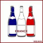 Logotipo de vinos franceses