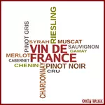 Wine poster symbol