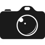 صورة ظلية لرمز الكاميرا