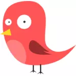 ציפור אדומה