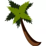 Palm tree vektorový obrázek
