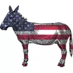 Patriotic Donkey