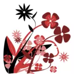 Весенние цветы векторное изображение