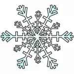 Graphiques vectoriels de flocon de neige