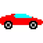 Pixel art auto beeld
