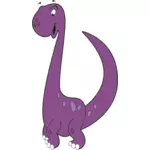 Fioletowy dinozaur