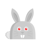 Cartoon rabbit | Public domain vectors